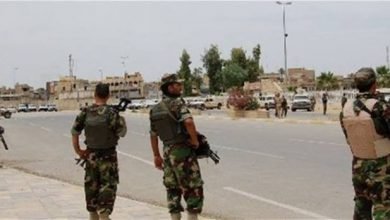 صورة القوات الامنية تخلي جميع المؤسسات الحكومية ببغداد تحسبا لوقوع هجمات ارهابية
