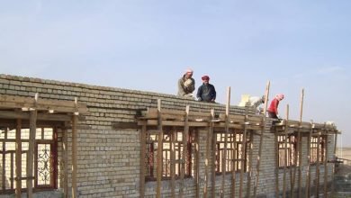 صورة الملاكات الهندسية للجنة المباني في محافظة الديوانية تواصل العمل بتنفيذ عشرة مشاريع خاصة بقطاع المباني