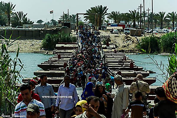 صورة الأمم المتحدة: 85 ألف عراقي فروا من الرمادي خلال الأسبوعين الماضيين