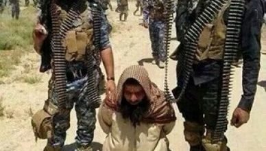 صورة الحشد الشعبي يعتقل قيادي بارز بتنظيم “داعش” في كرمة الفلوجة