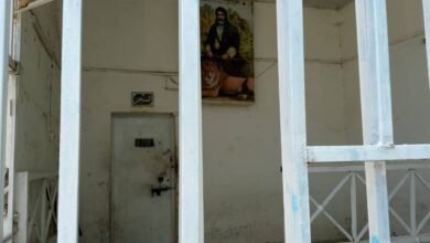 باب احد سجون التسفيرات في العراق